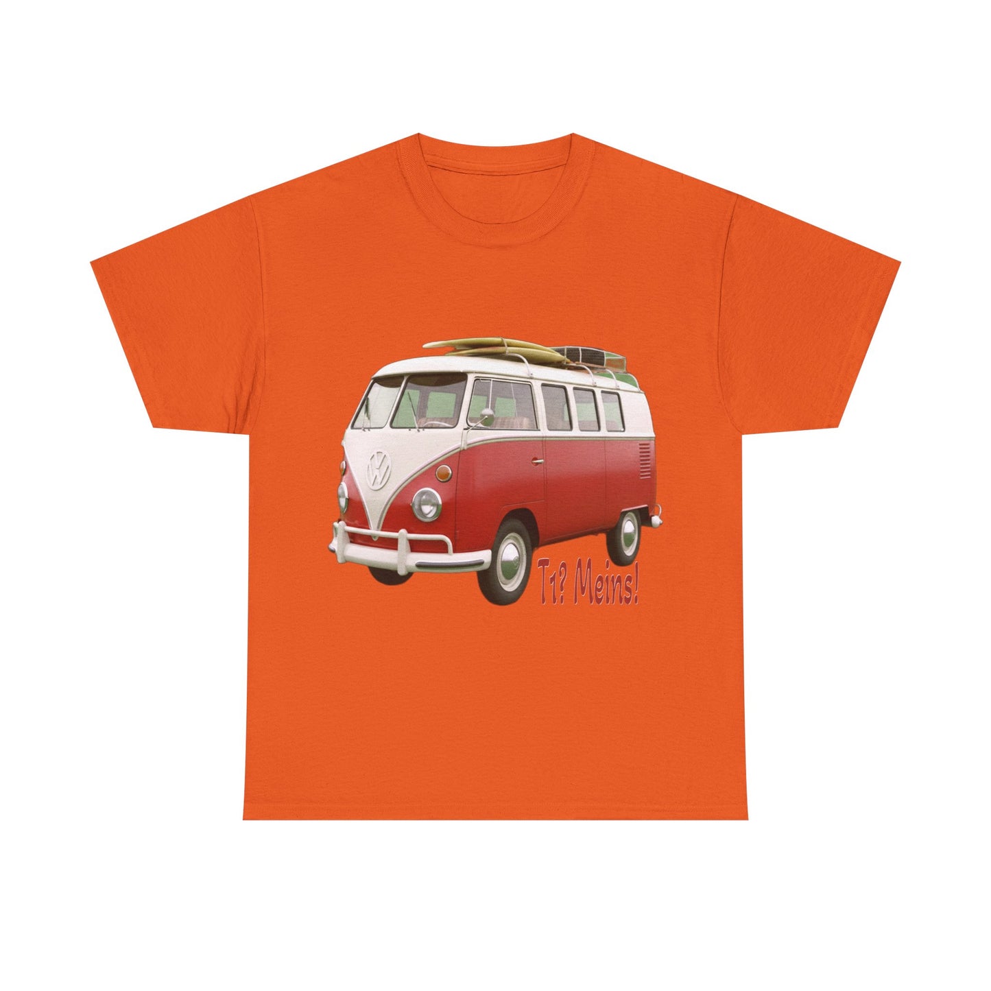 VW Bulli T1 rot - T-Shirt