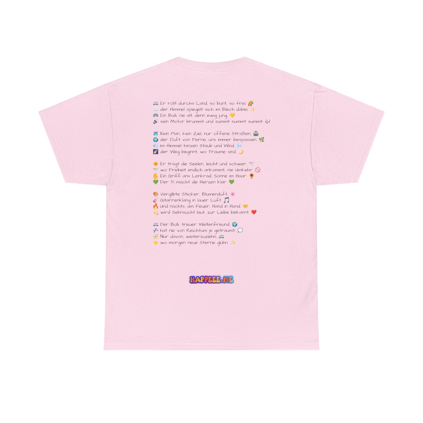 VW Bulli T1 rot - T-Shirt