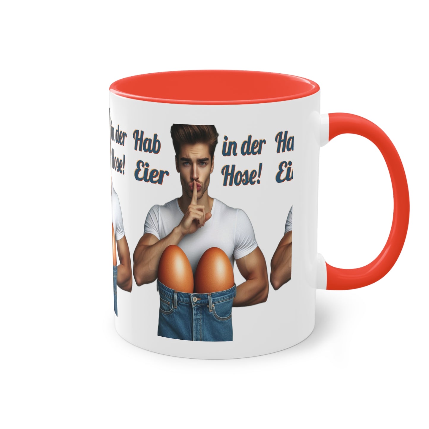 Eier Hose Mann - Tasse
