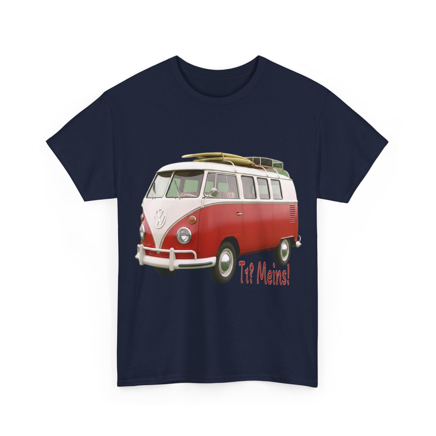 VW Bulli T1 rot - T-Shirt
