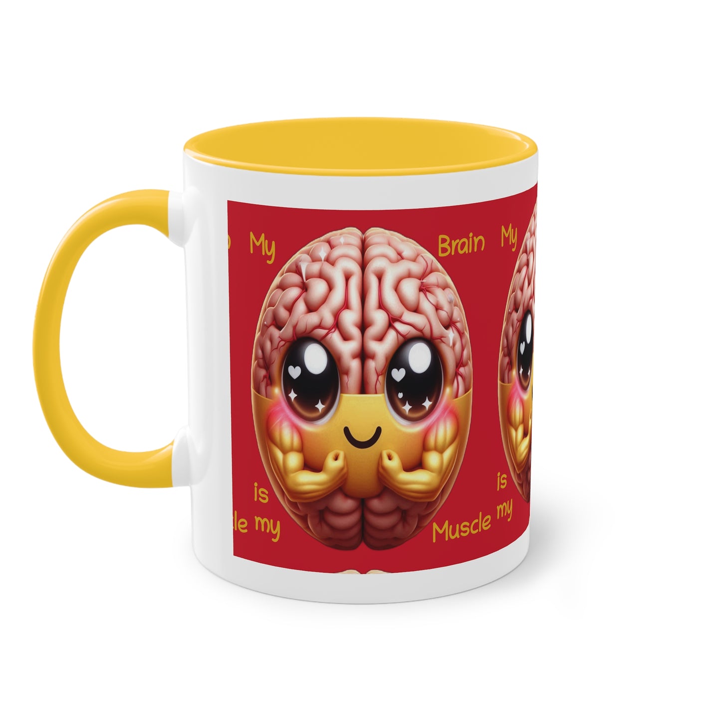 My Brain is my Muscle - Cup/Mug