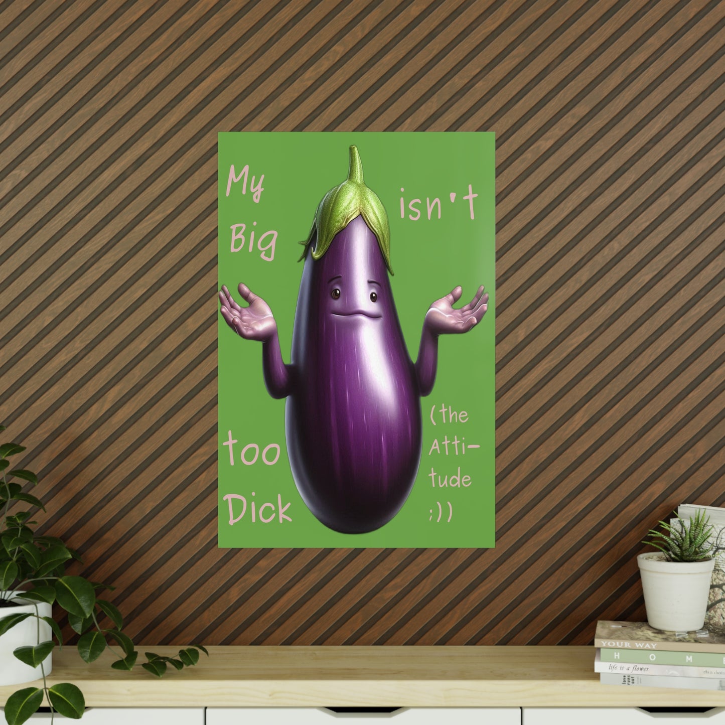 Big Dick without attitude - Portrait Poster