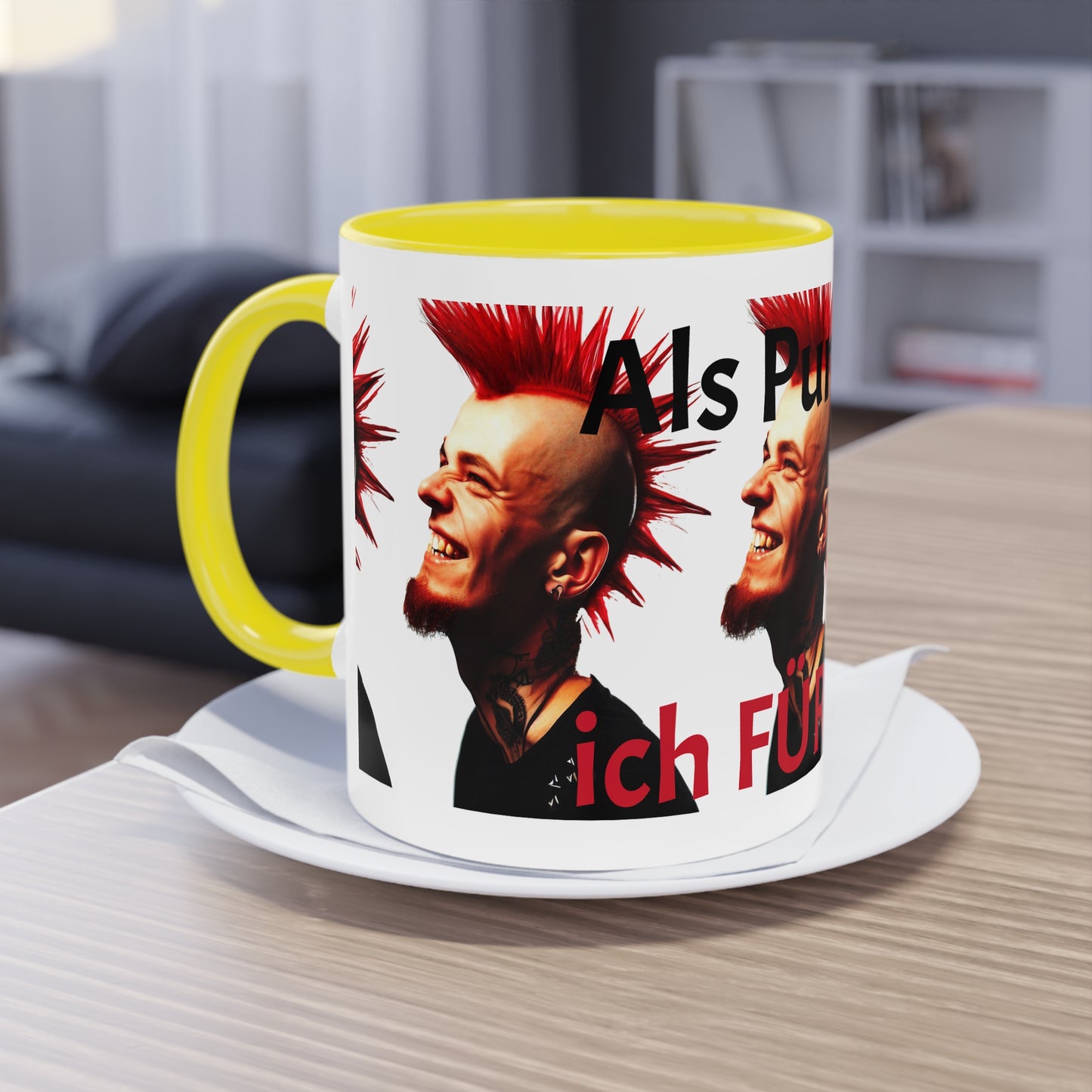 Punk (Mann) - Keramiktasse