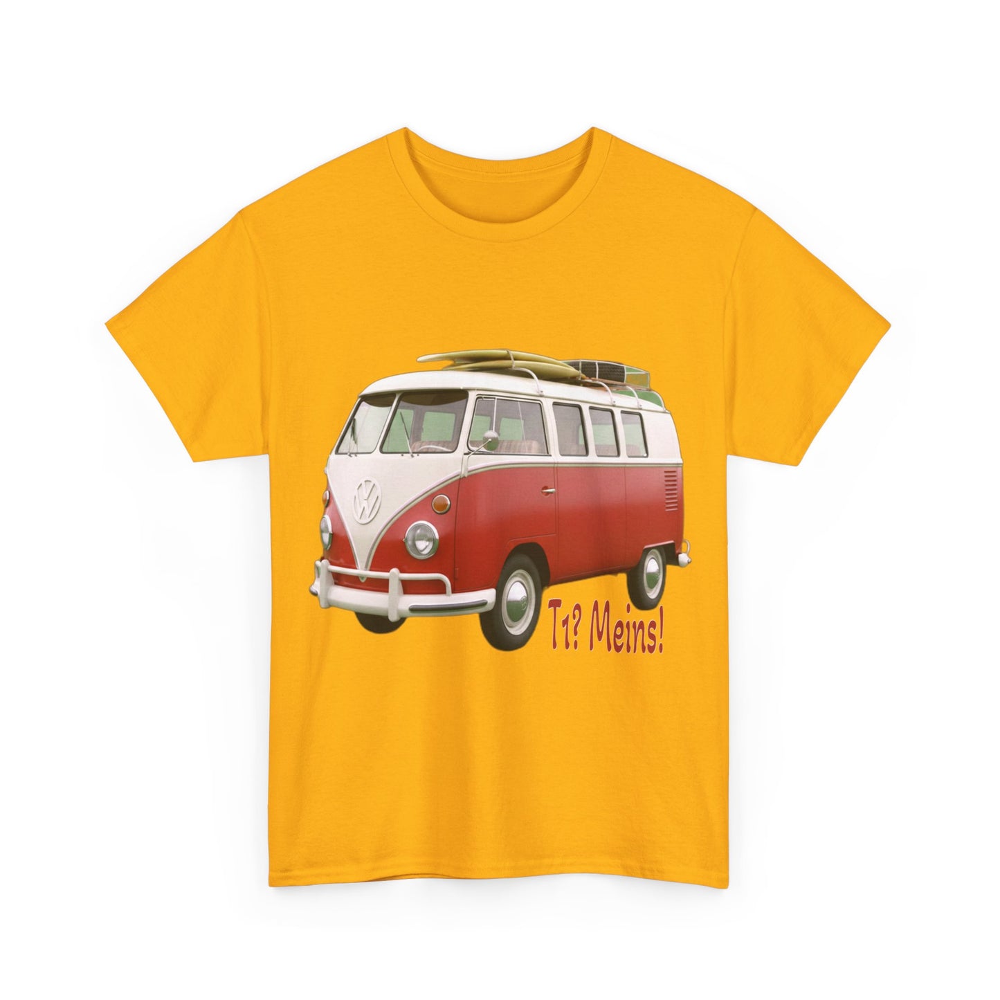 VW Bulli T1 rot - T-Shirt