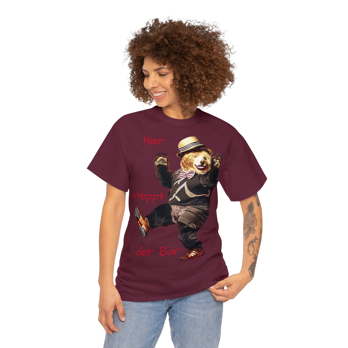 Hier steppt der Bär - T-Shirt