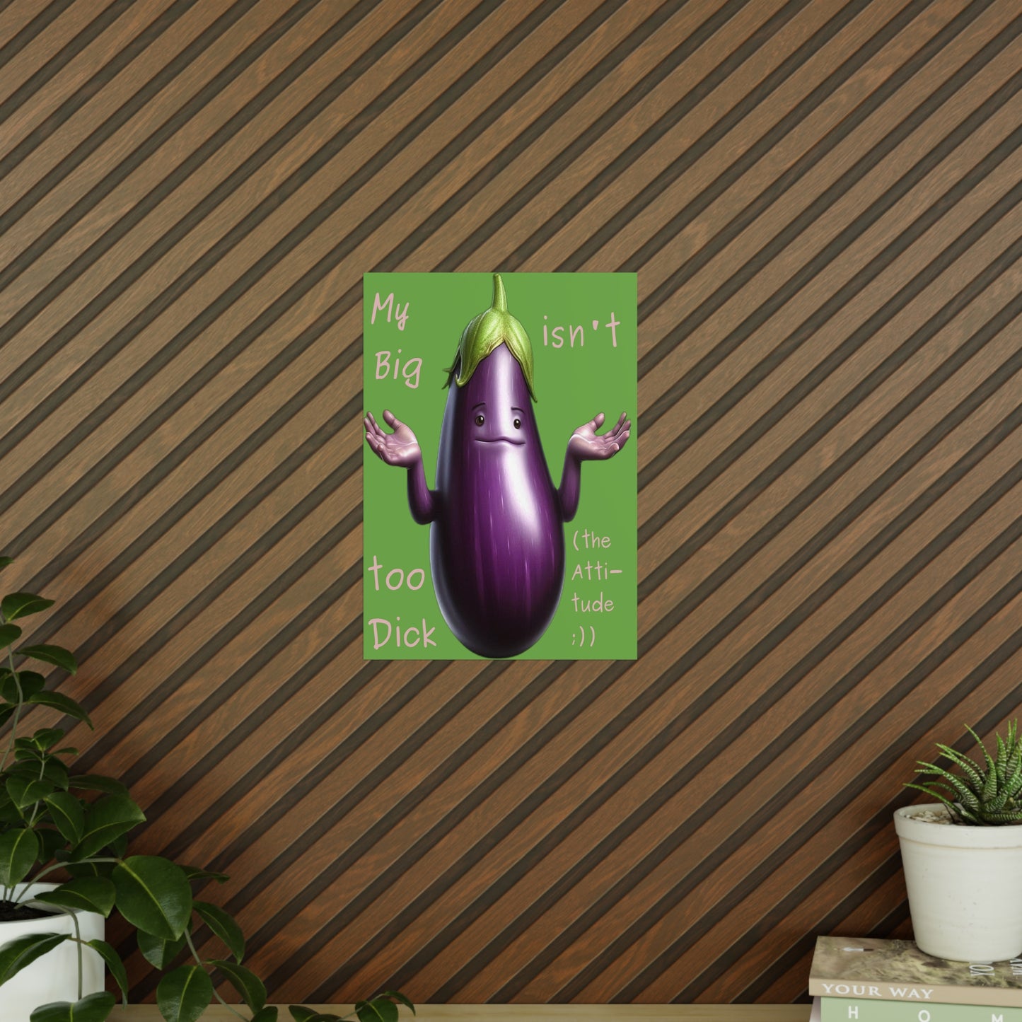 Big Dick without attitude - Portrait Poster