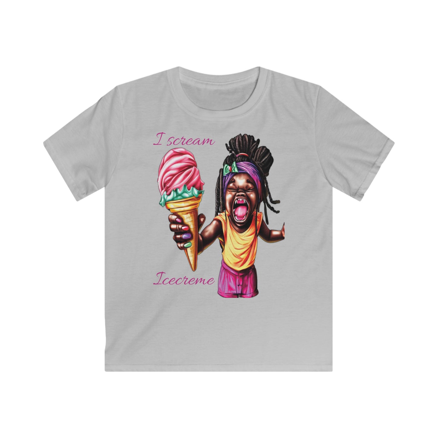 I scream Icecreme - Kids T-Shirt