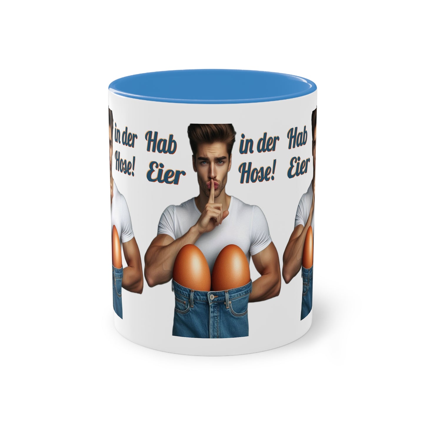 Eier Hose Mann - Tasse
