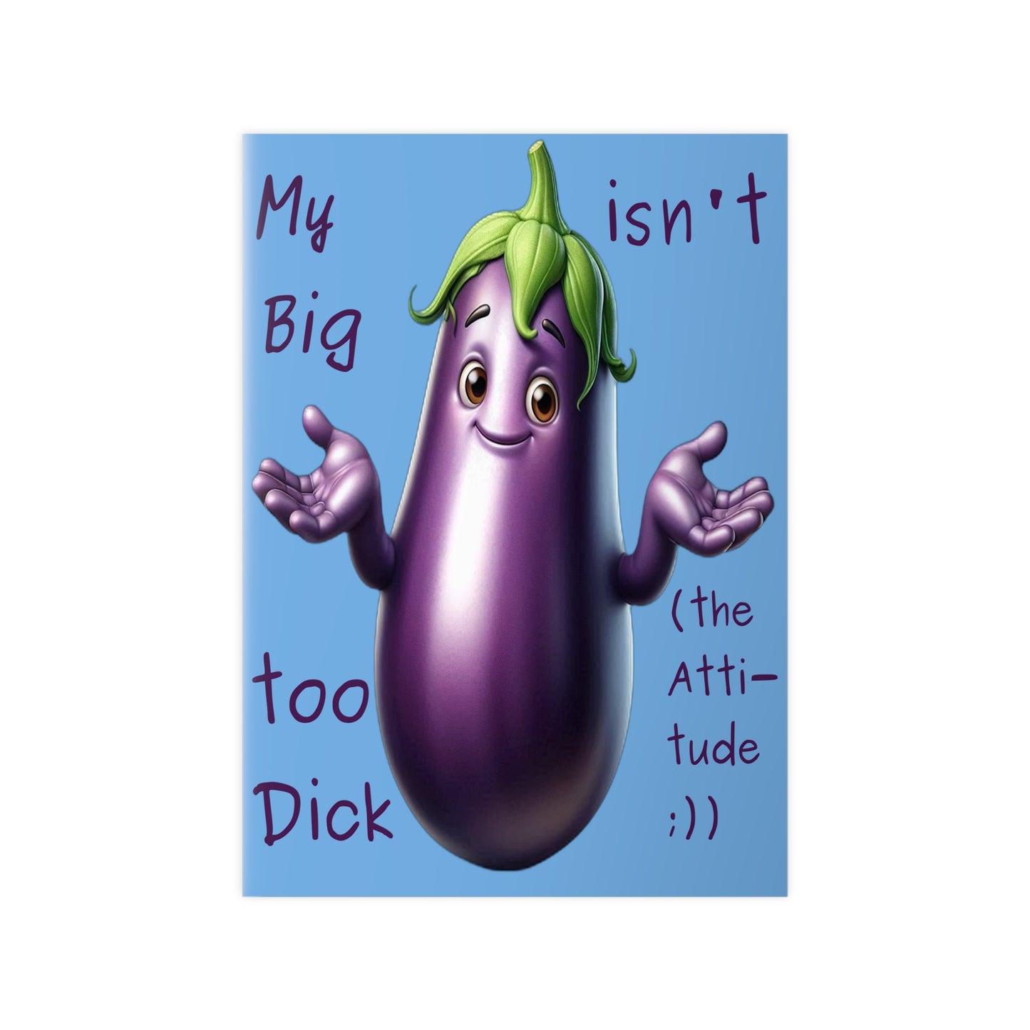 Big Dick without the attitude - Portrait Poster