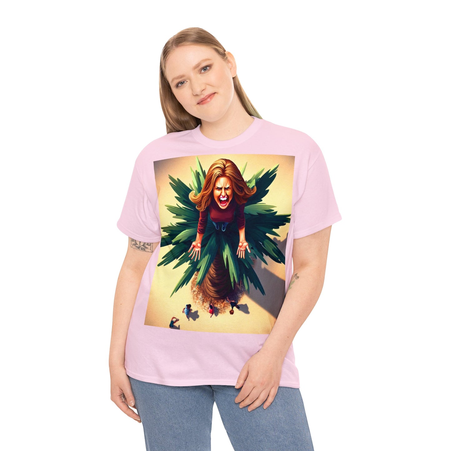 Auf Palme (Frau) - T-Shirt (Unisex)