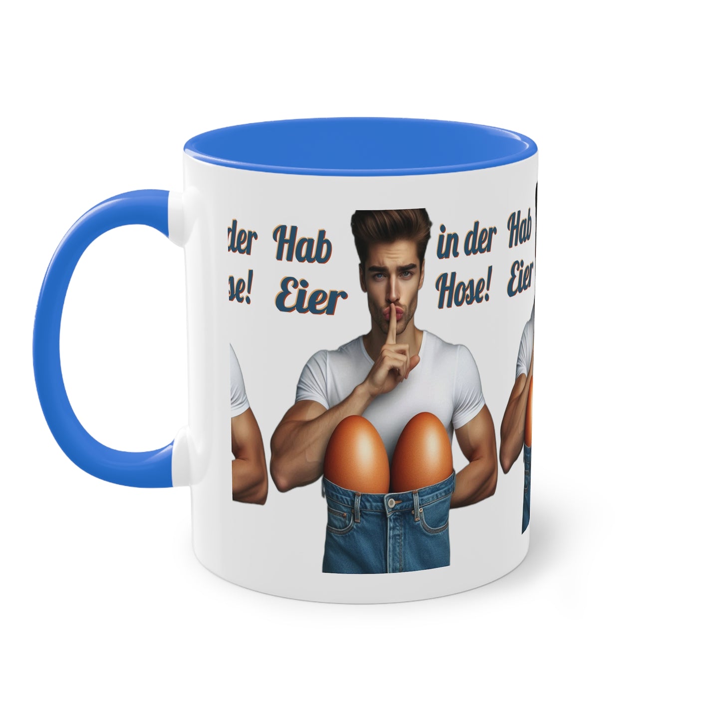 Eier Hose Mann - Tasse