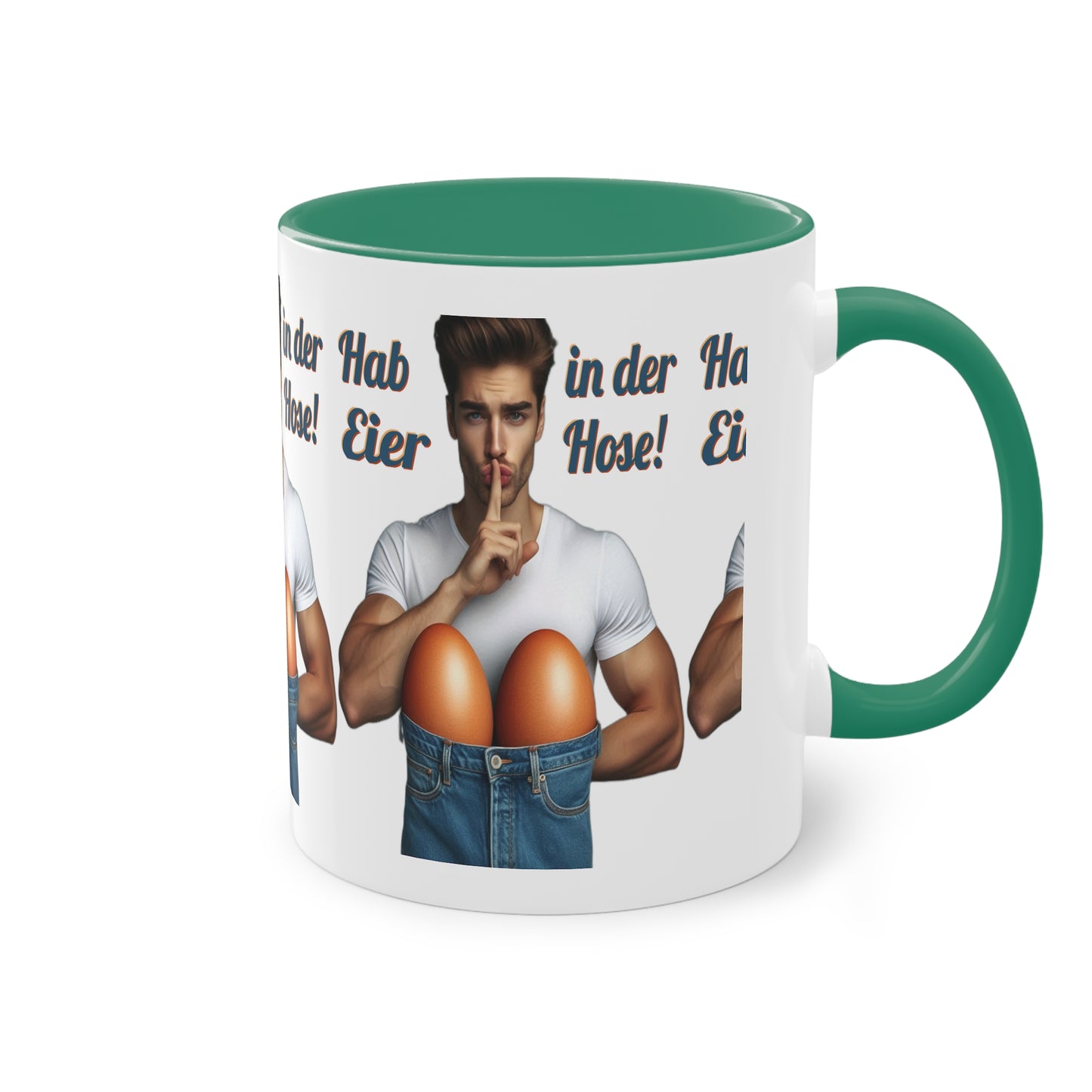 Eier Hose Mann - Tasse