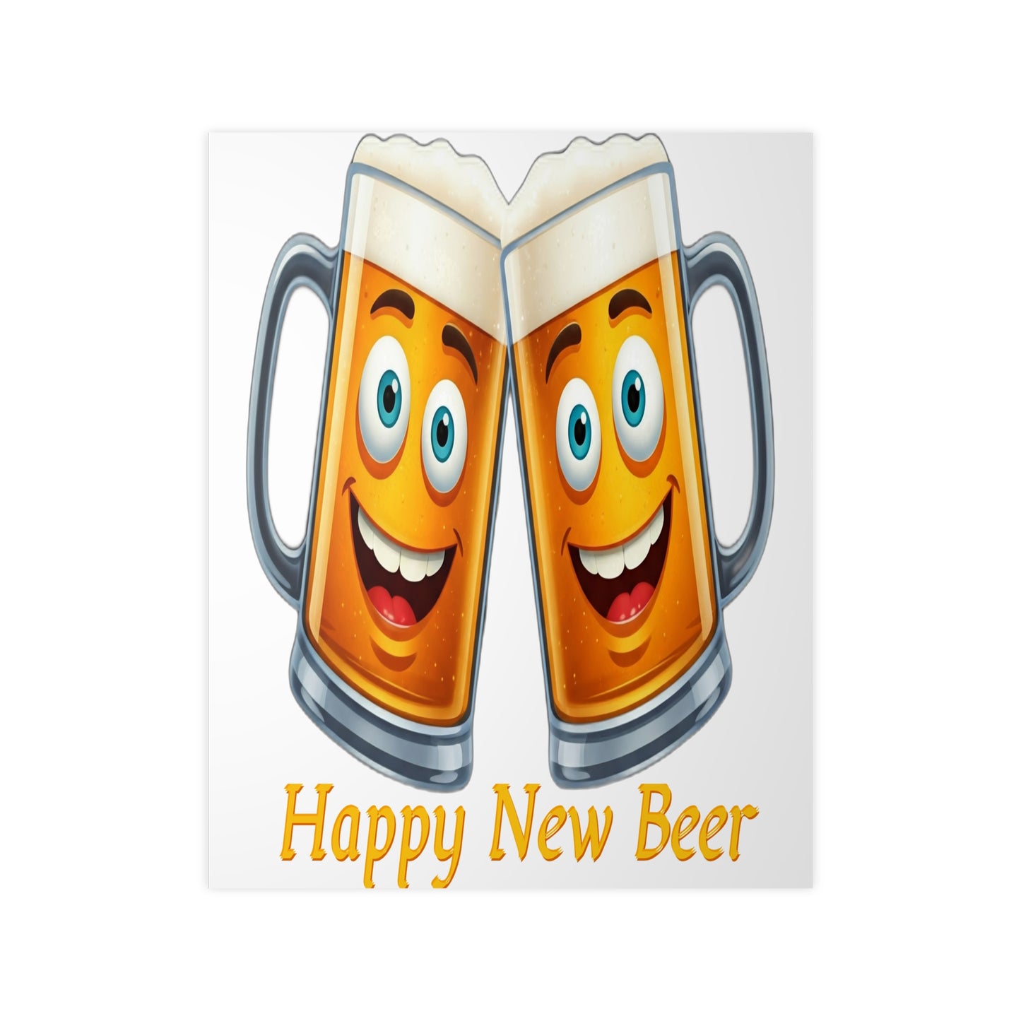 Happy New Bier - Poster