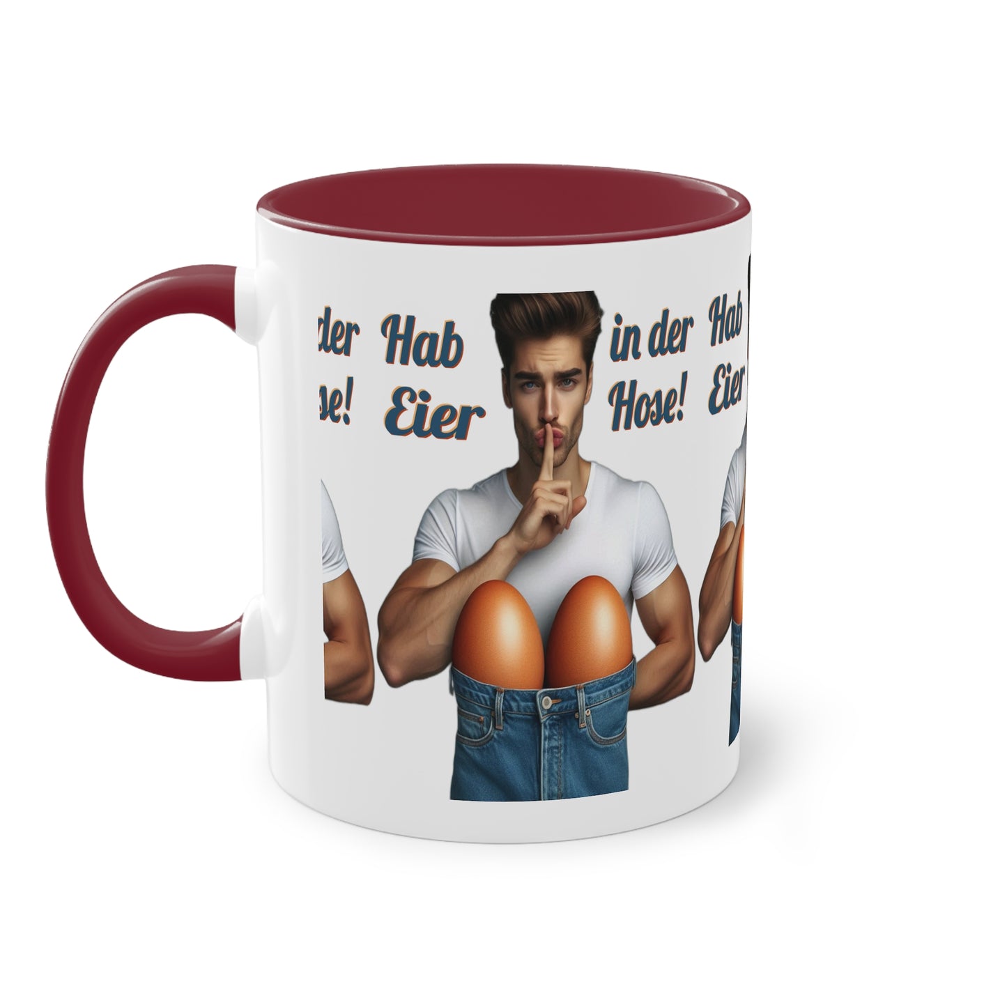 Eier Hose Mann - Tasse