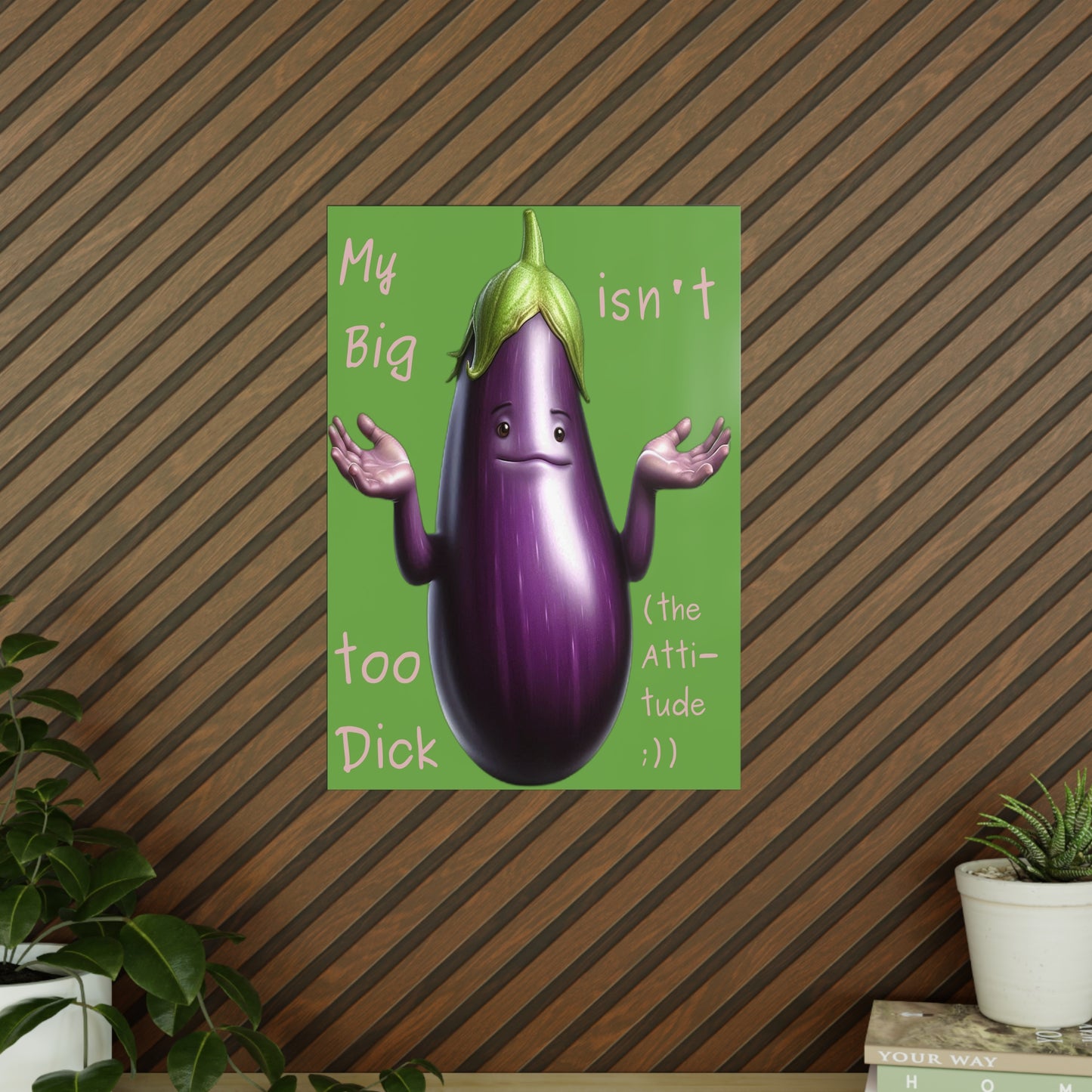 Big Dick without attitude - Portrait Poster