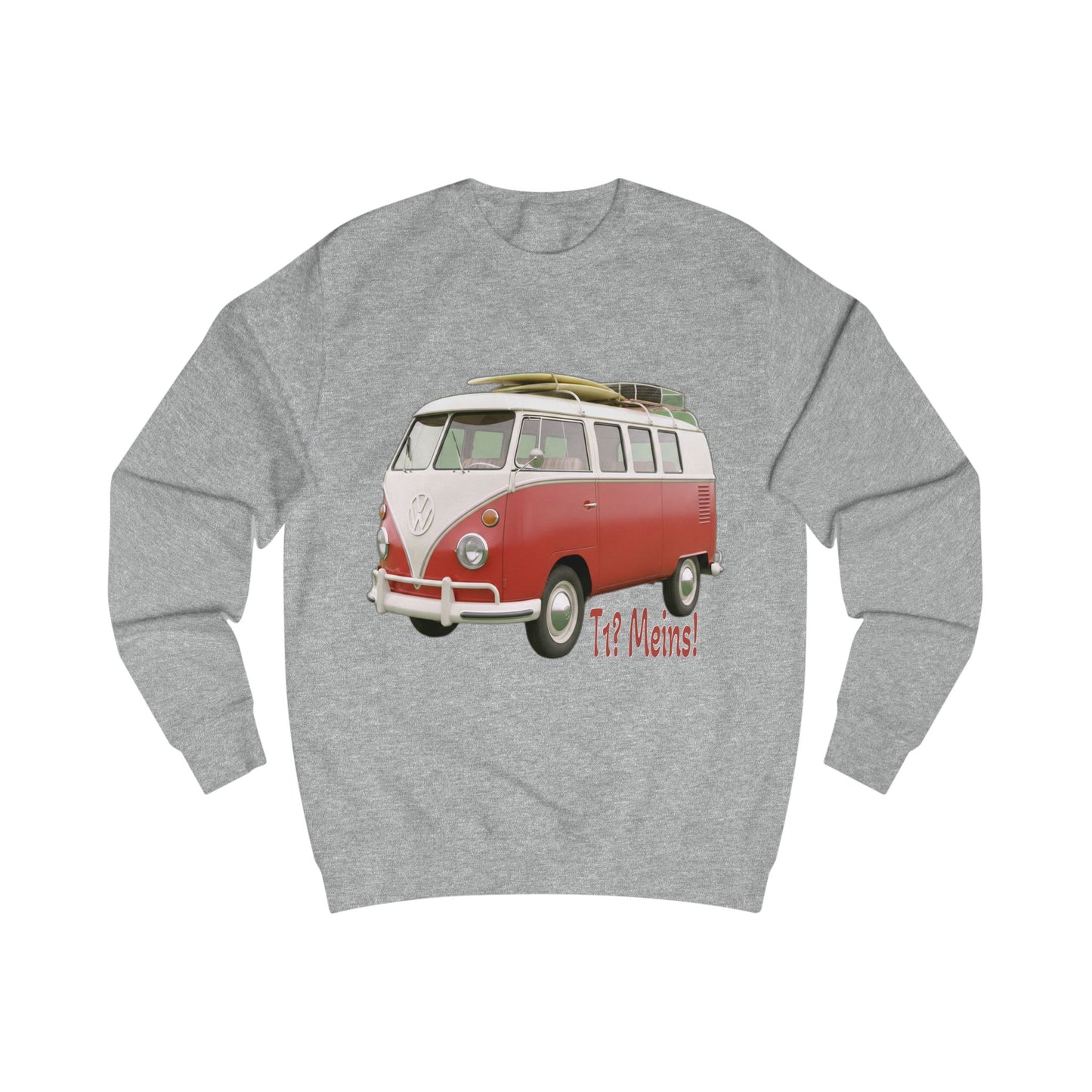 VW Bulli T1 rot - Pullover