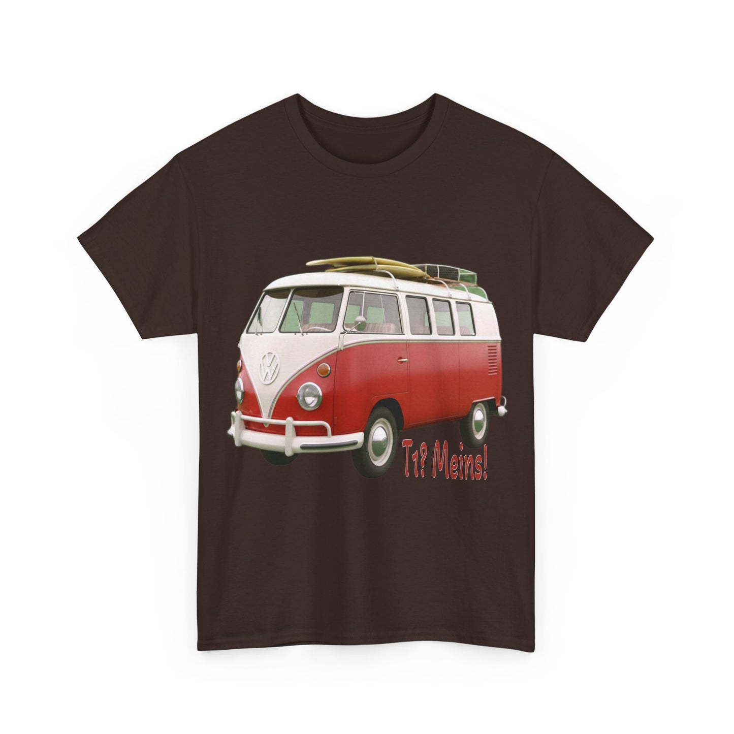 VW Bulli T1 rot - T-Shirt