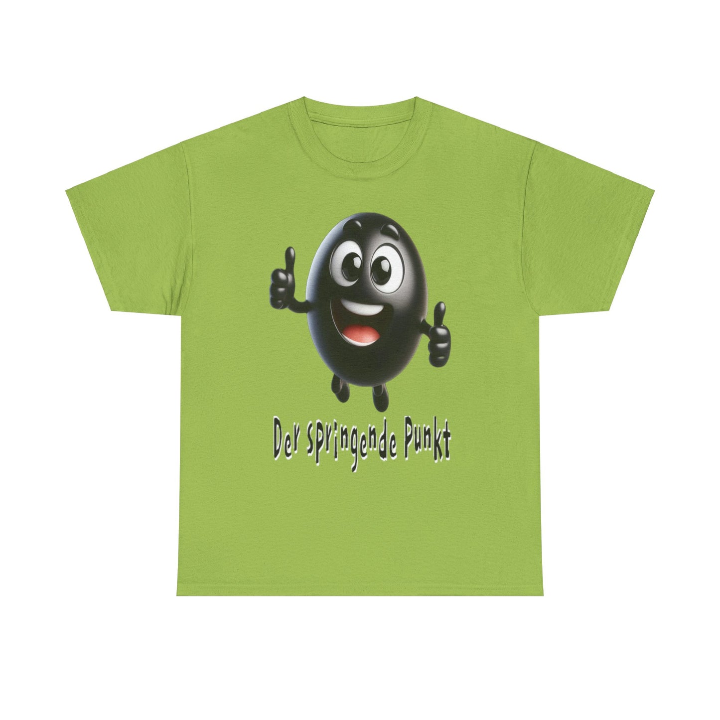 Springende Punkt (schwarz) - T-Shirt