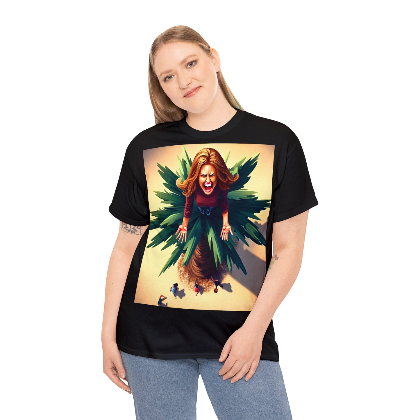 Auf Palme (Frau) - T-Shirt (Unisex)