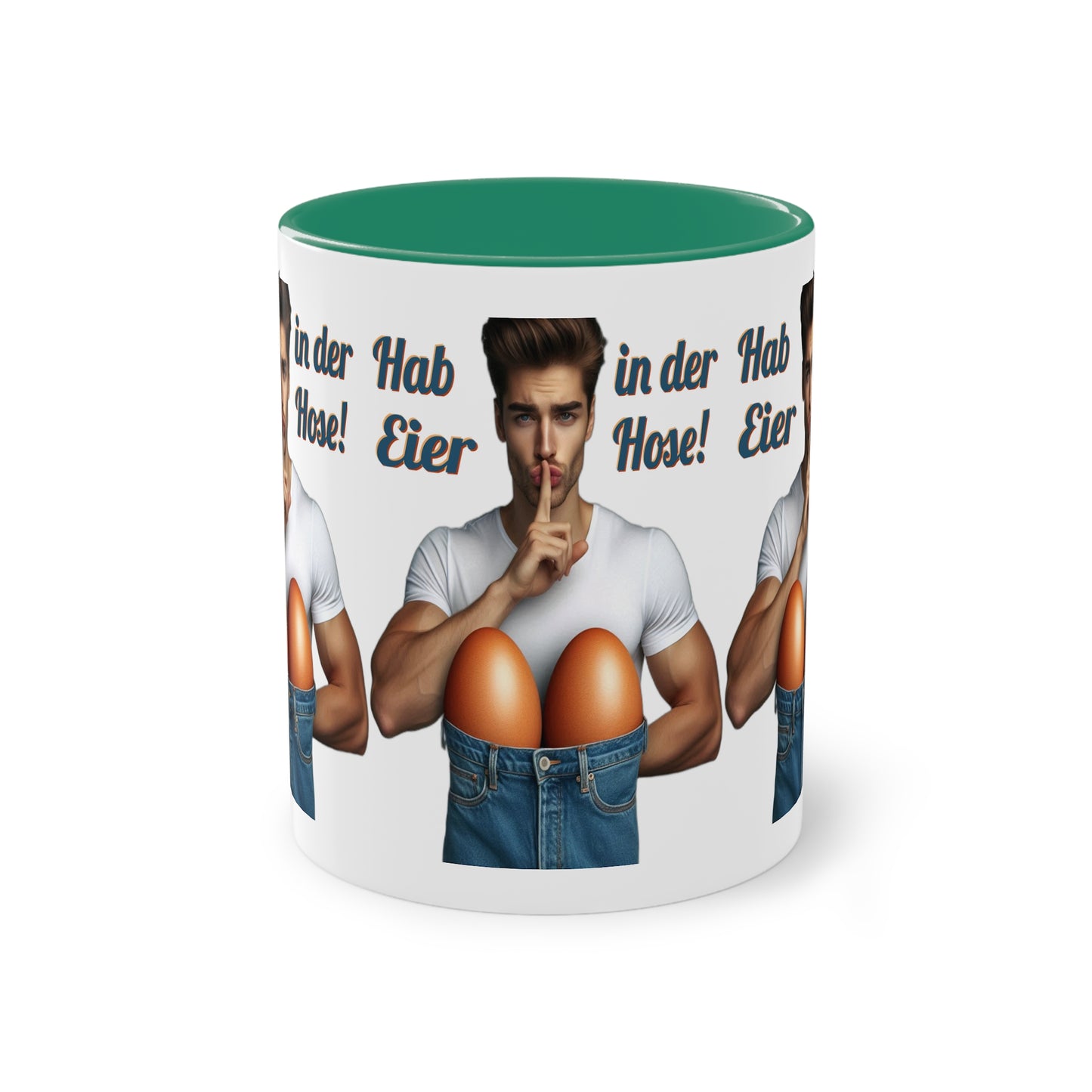 Eier Hose Mann - Tasse