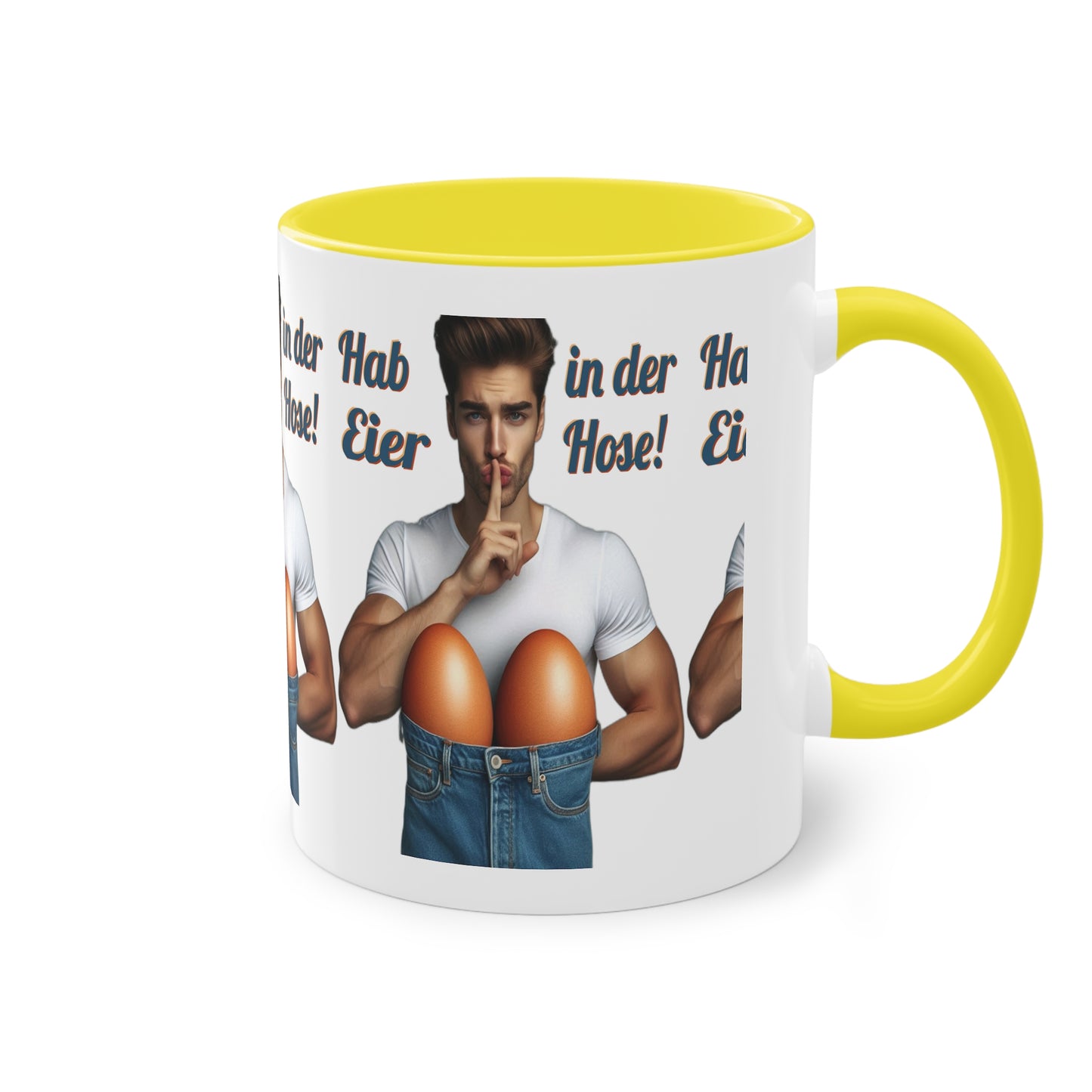 Eier Hose Mann - Tasse