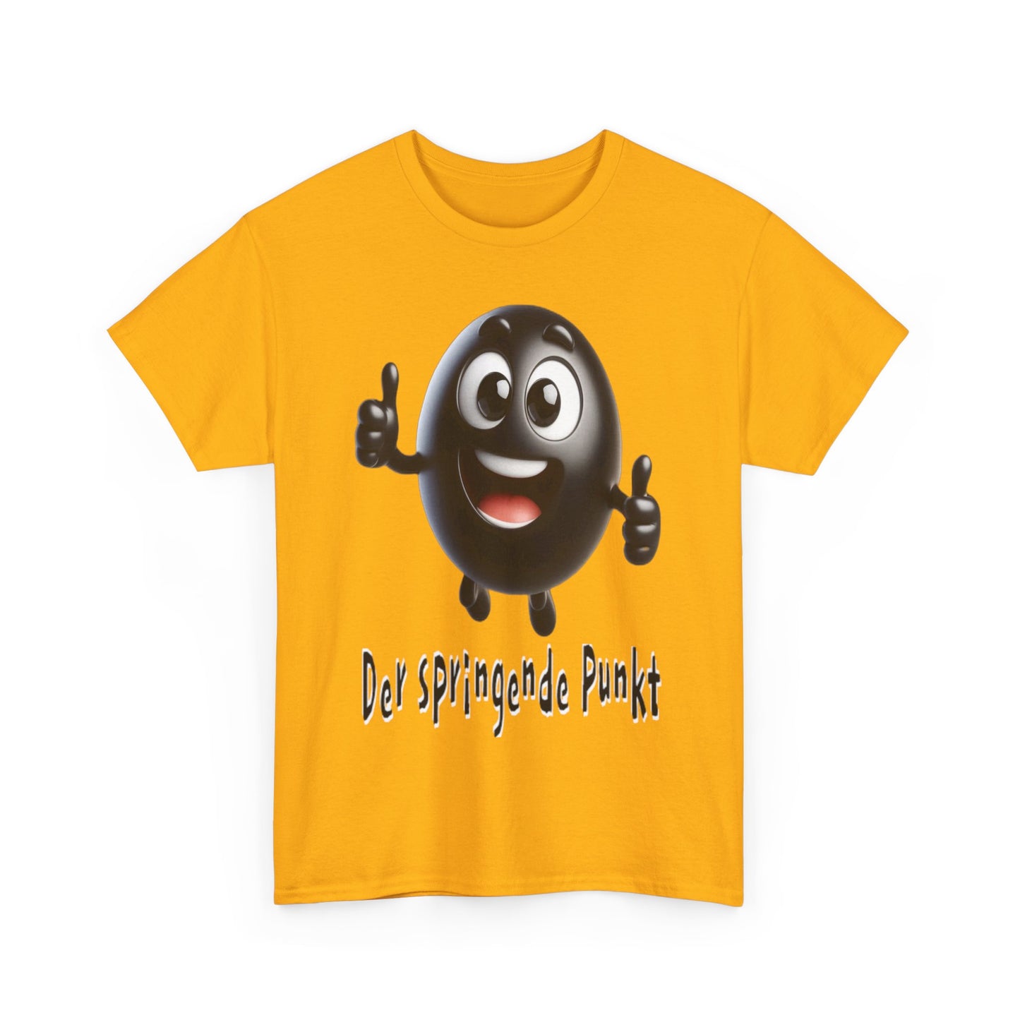 Springende Punkt (schwarz) - T-Shirt