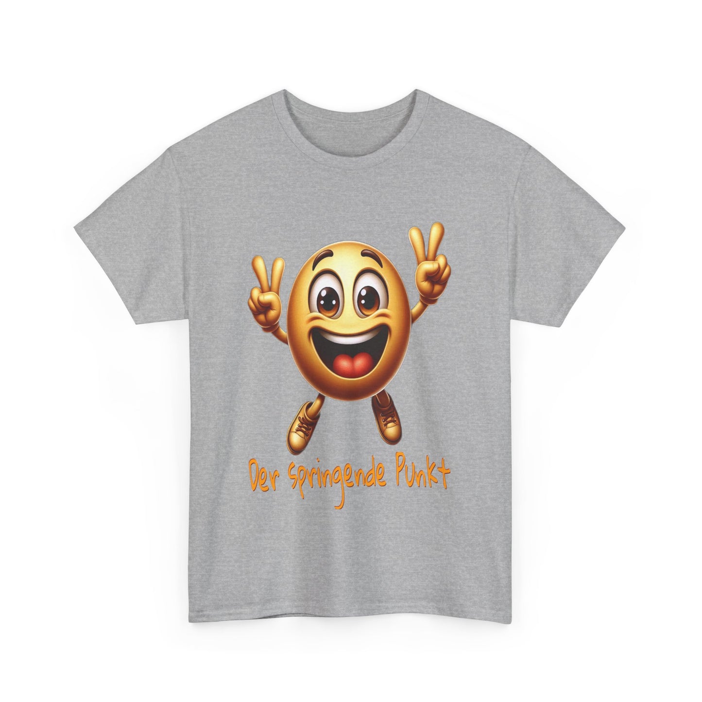 Springende Punkt (orange) - T-Shirt