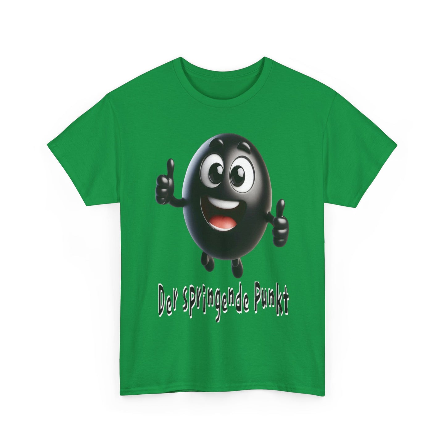 Springende Punkt (schwarz) - T-Shirt