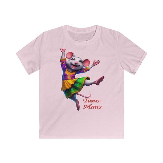 Tanzmaus Frau (1) - Kids T-Shirt