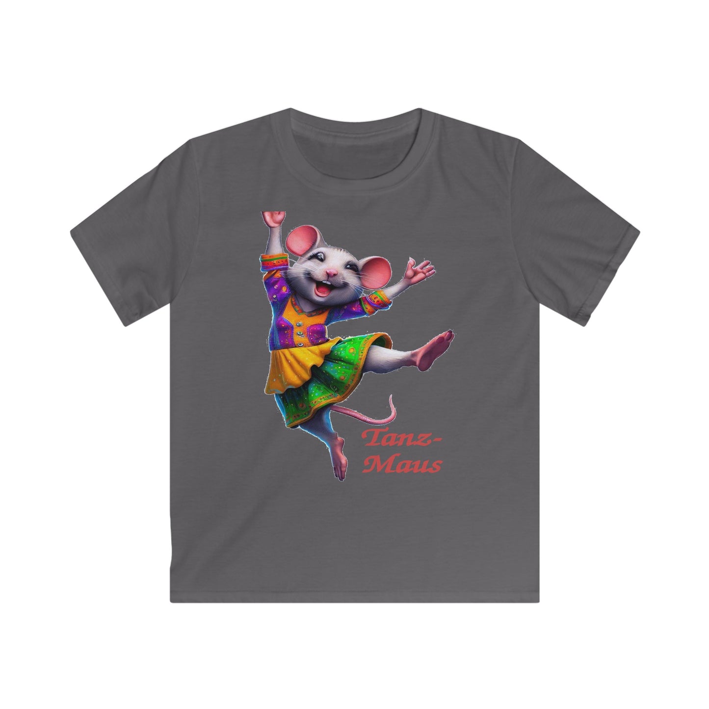 Tanzmaus Frau (1) - Kids T-Shirt