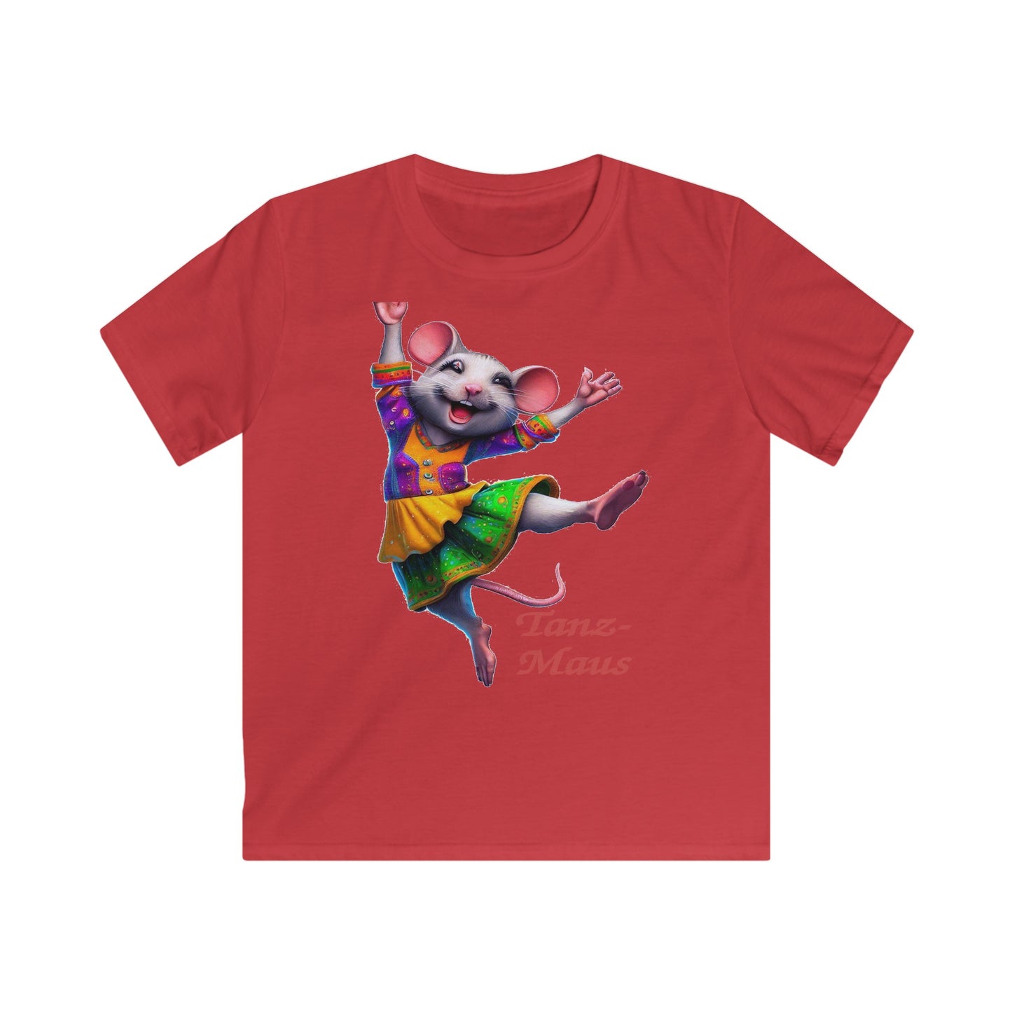 Tanzmaus Frau (1) - Kids T-Shirt