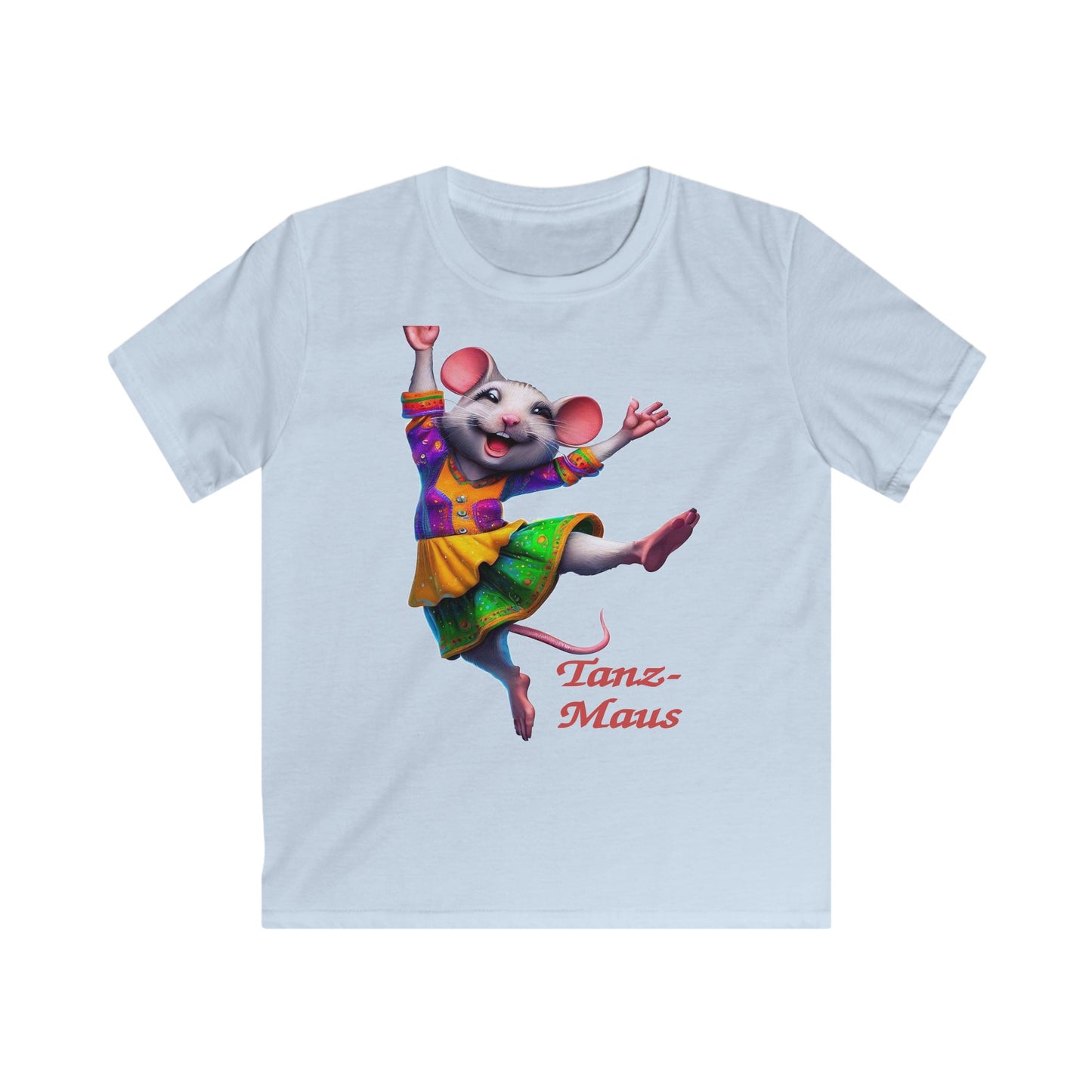 Tanzmaus Frau (1) - Kids T-Shirt