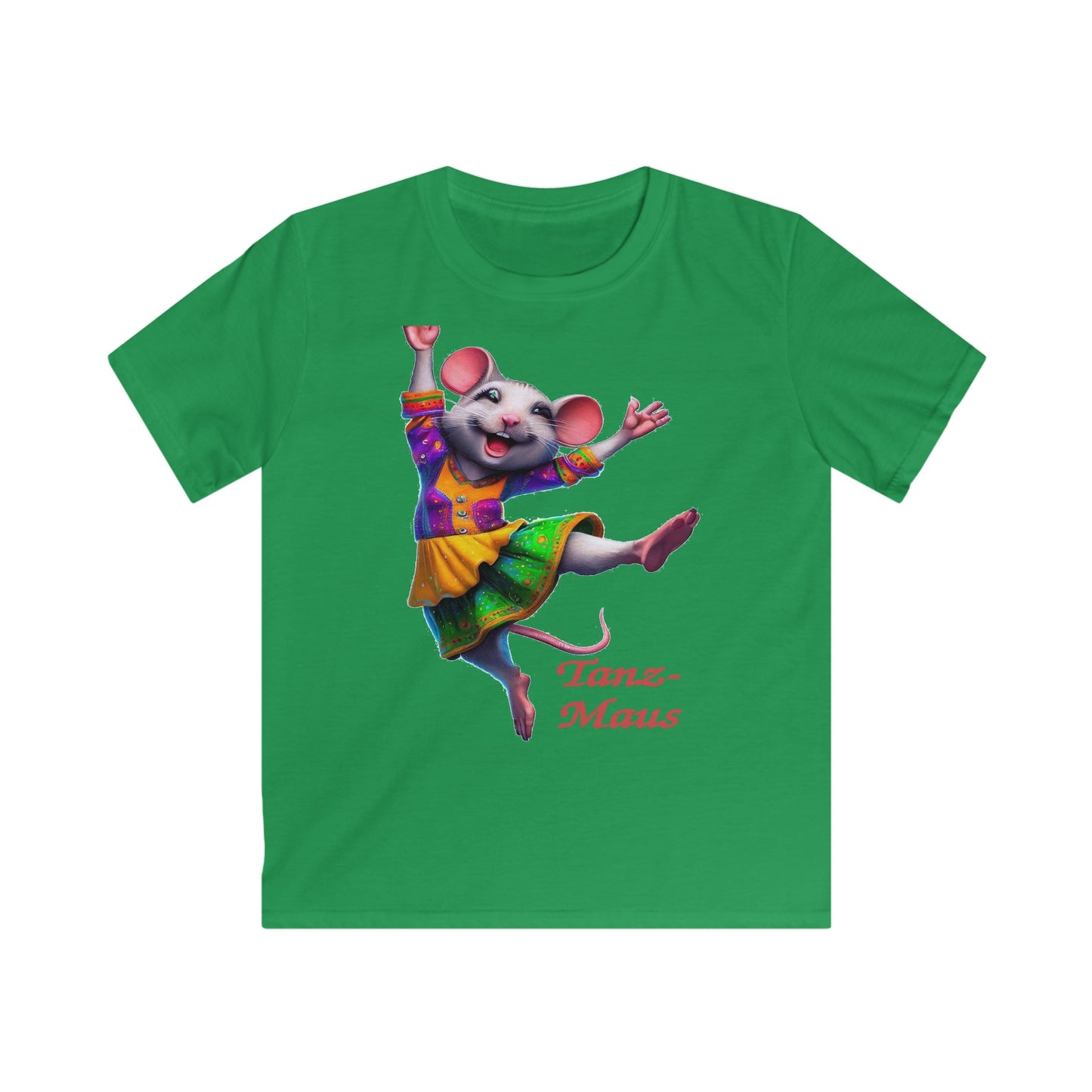 Tanzmaus Frau (1) - Kids T-Shirt