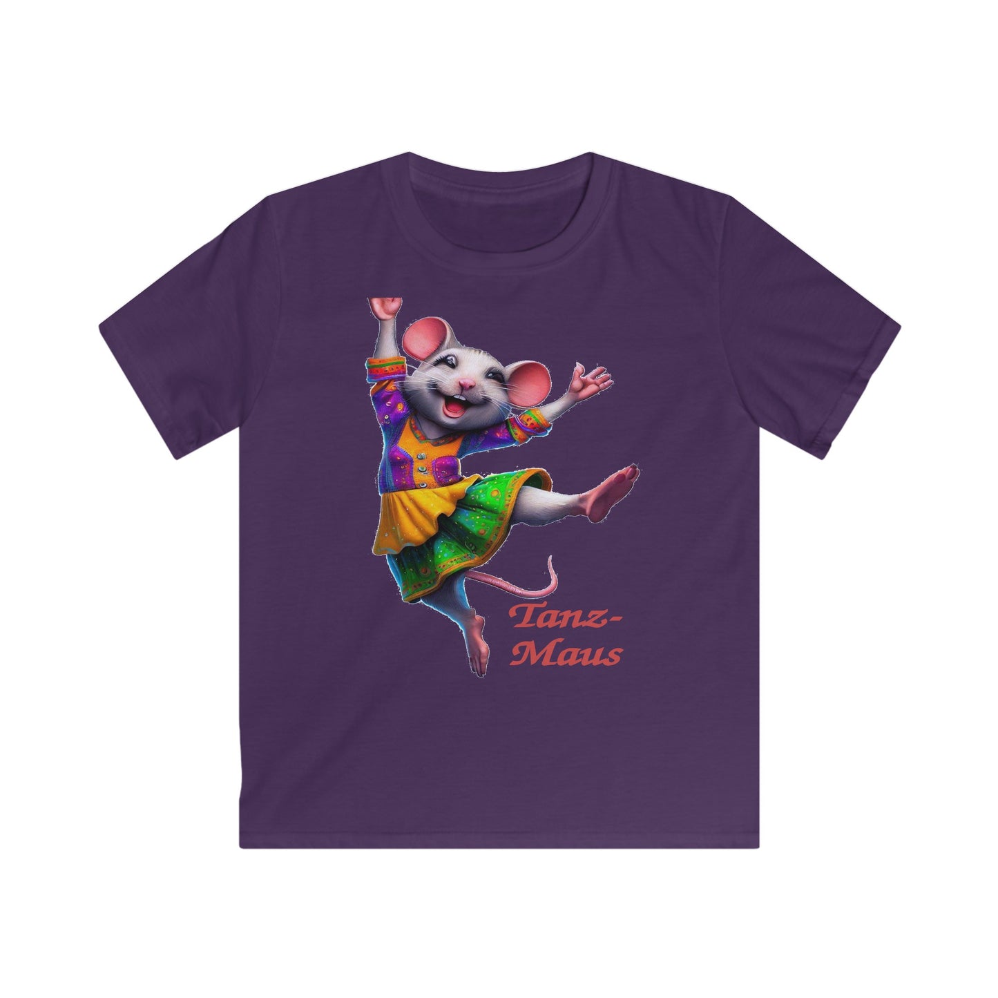 Tanzmaus Frau (1) - Kids T-Shirt