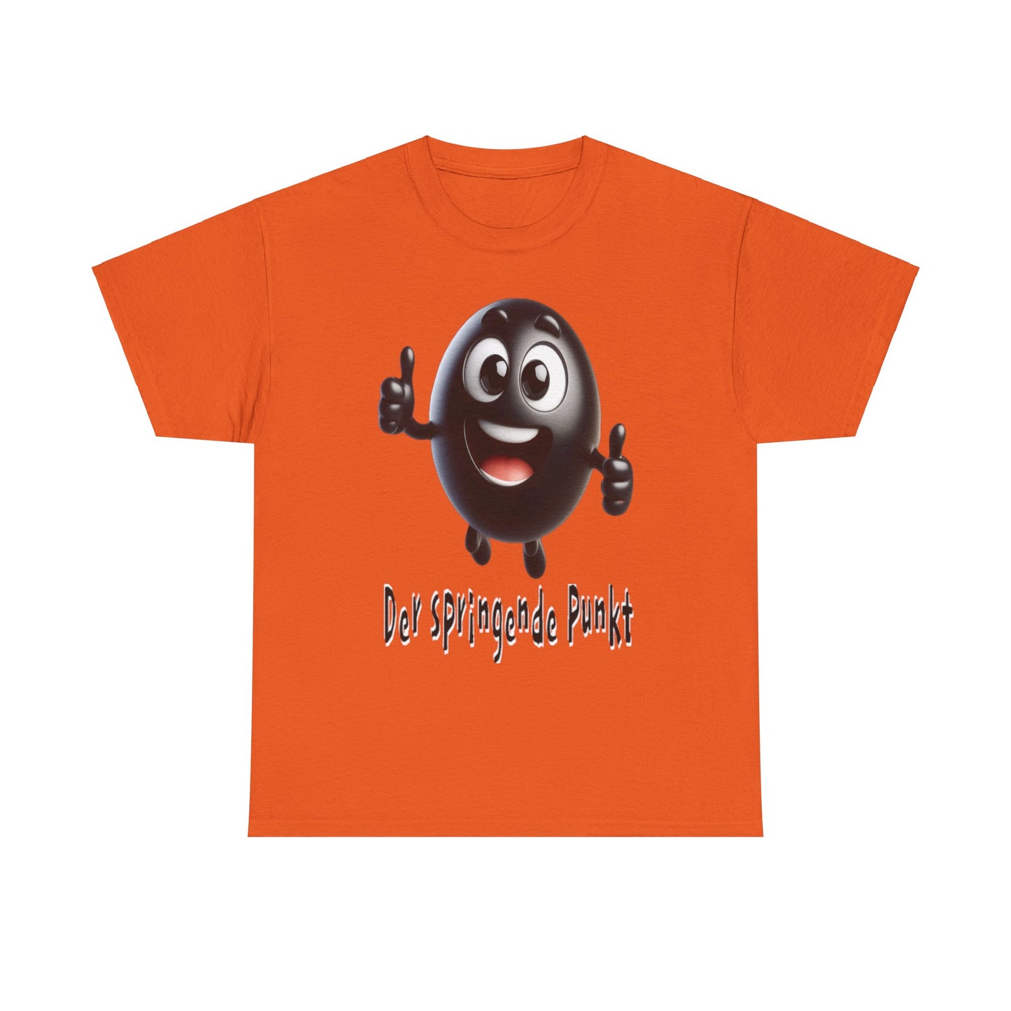 Springende Punkt (schwarz) - T-Shirt