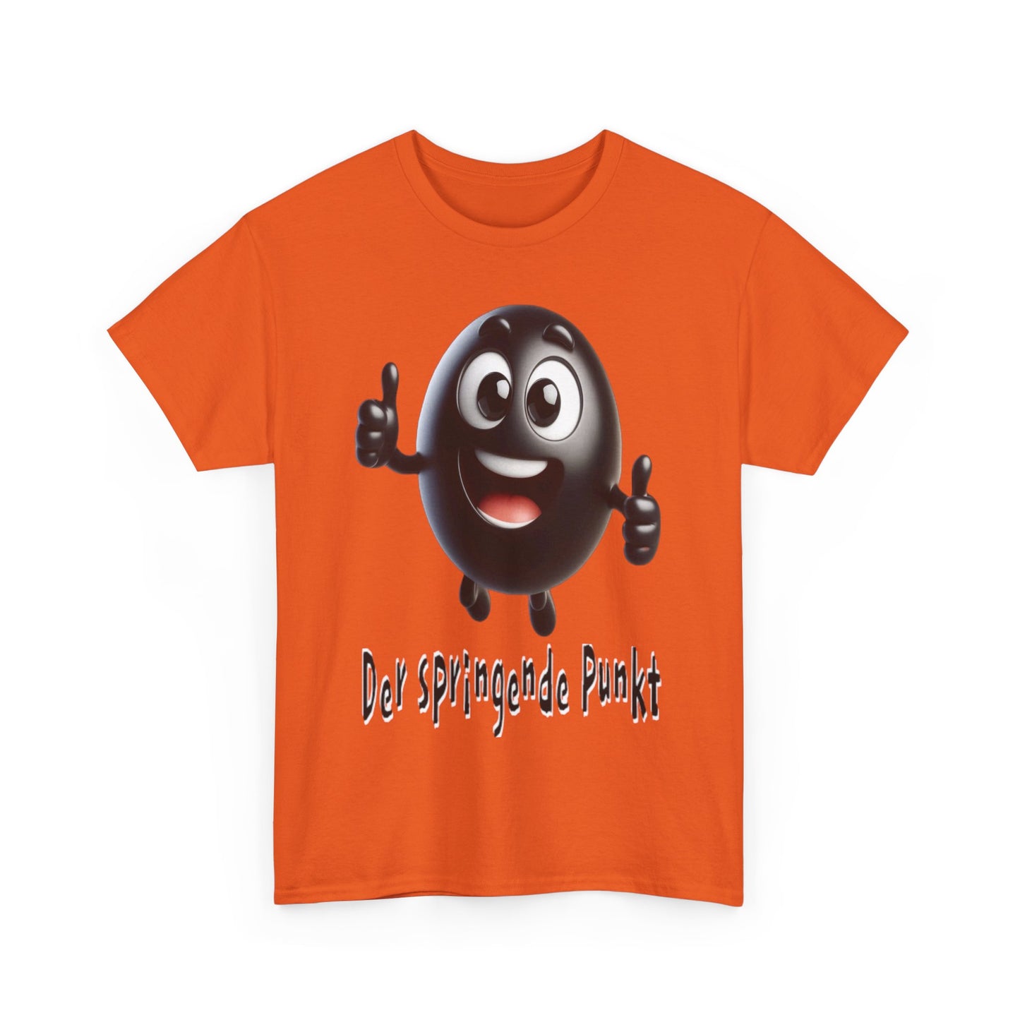 Springende Punkt (schwarz) - T-Shirt