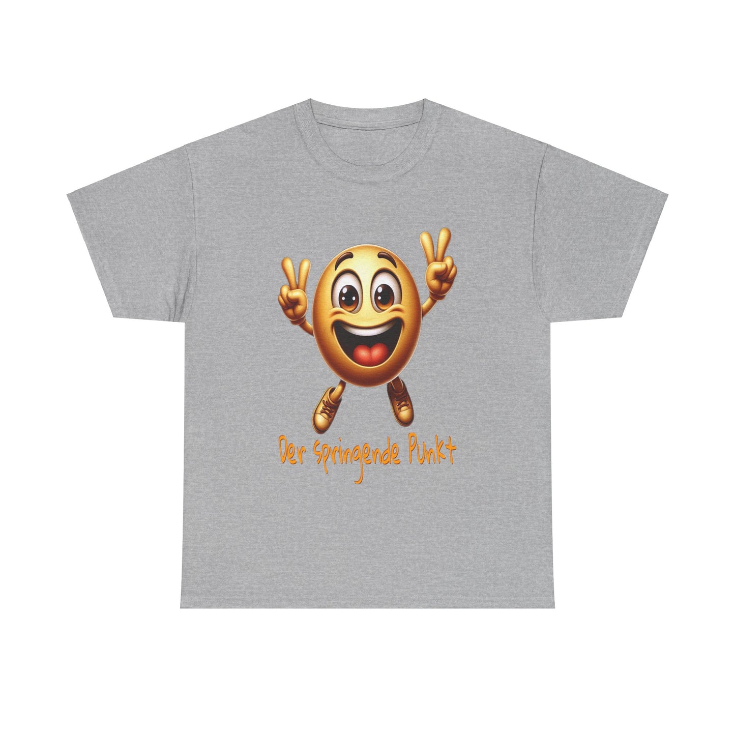 Springende Punkt (orange) - T-Shirt