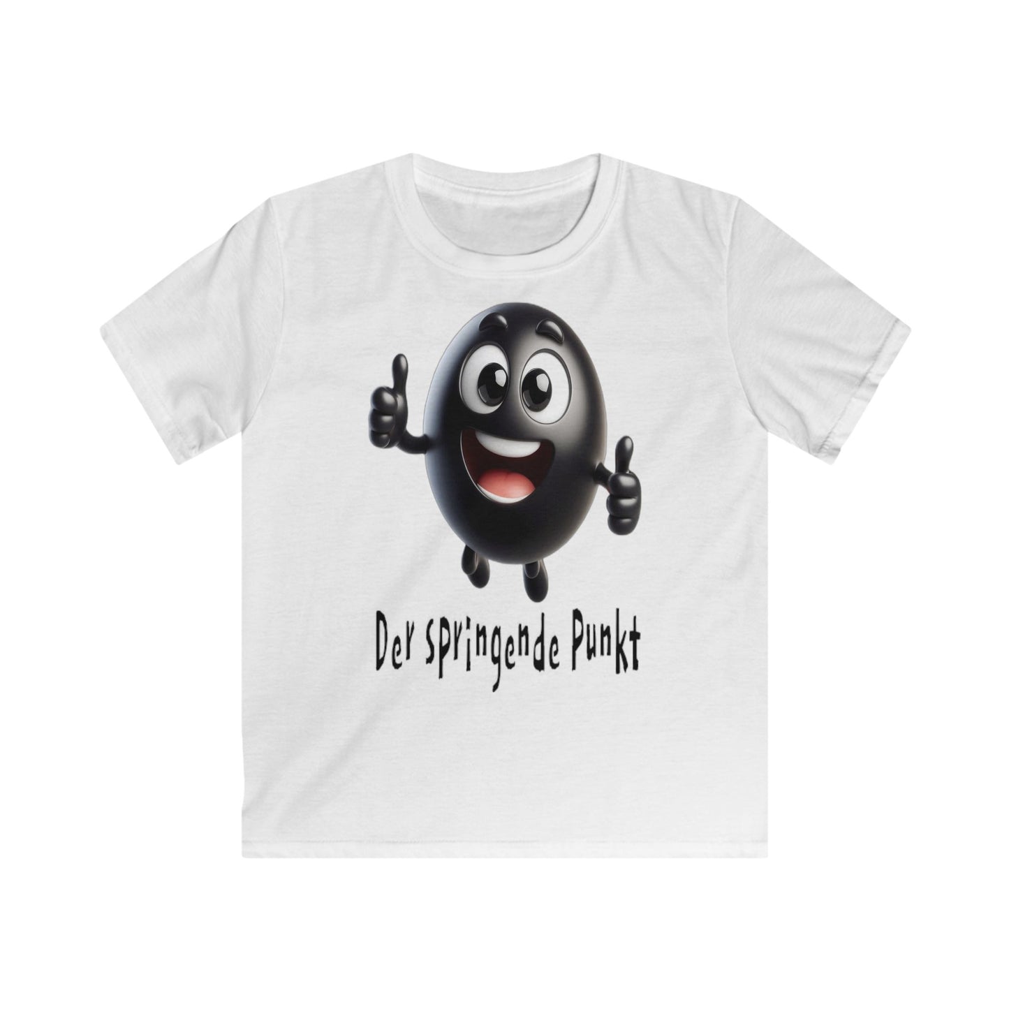 Springende Punkt (schwarz) - Kids T-Shirt