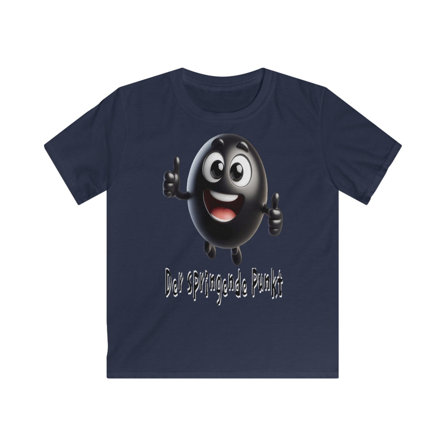 Springende Punkt (schwarz) - Kids T-Shirt