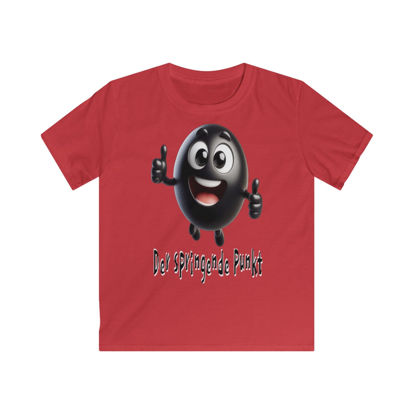 Springende Punkt (schwarz) - Kids T-Shirt