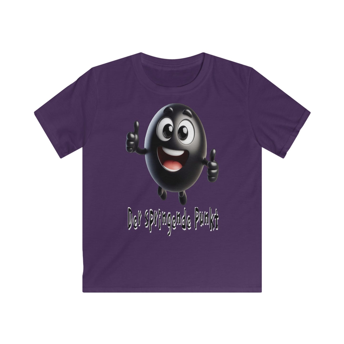 Springende Punkt (schwarz) - Kids T-Shirt