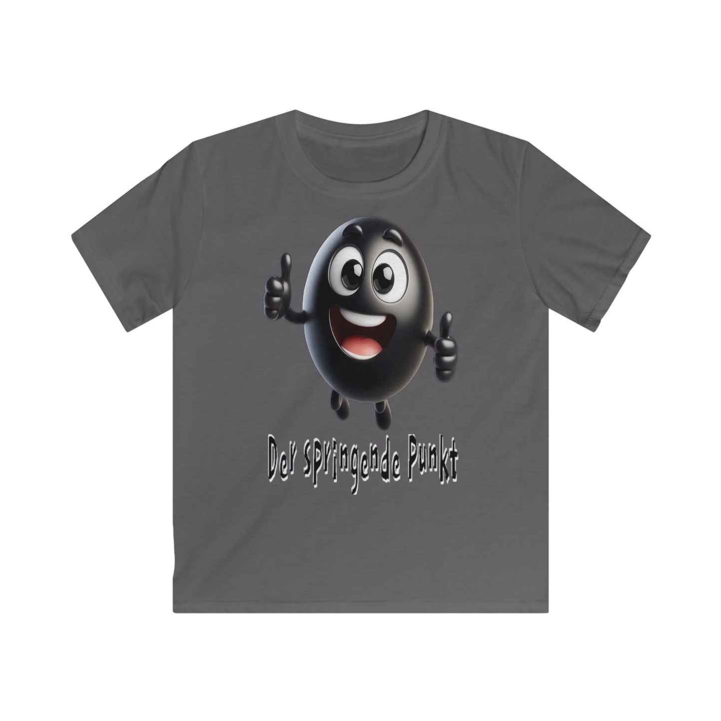 Springende Punkt (schwarz) - Kids T-Shirt