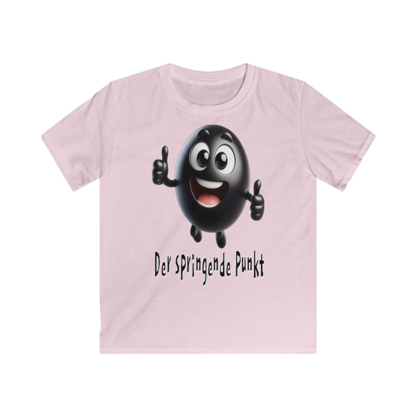 Springende Punkt (schwarz) - Kids T-Shirt