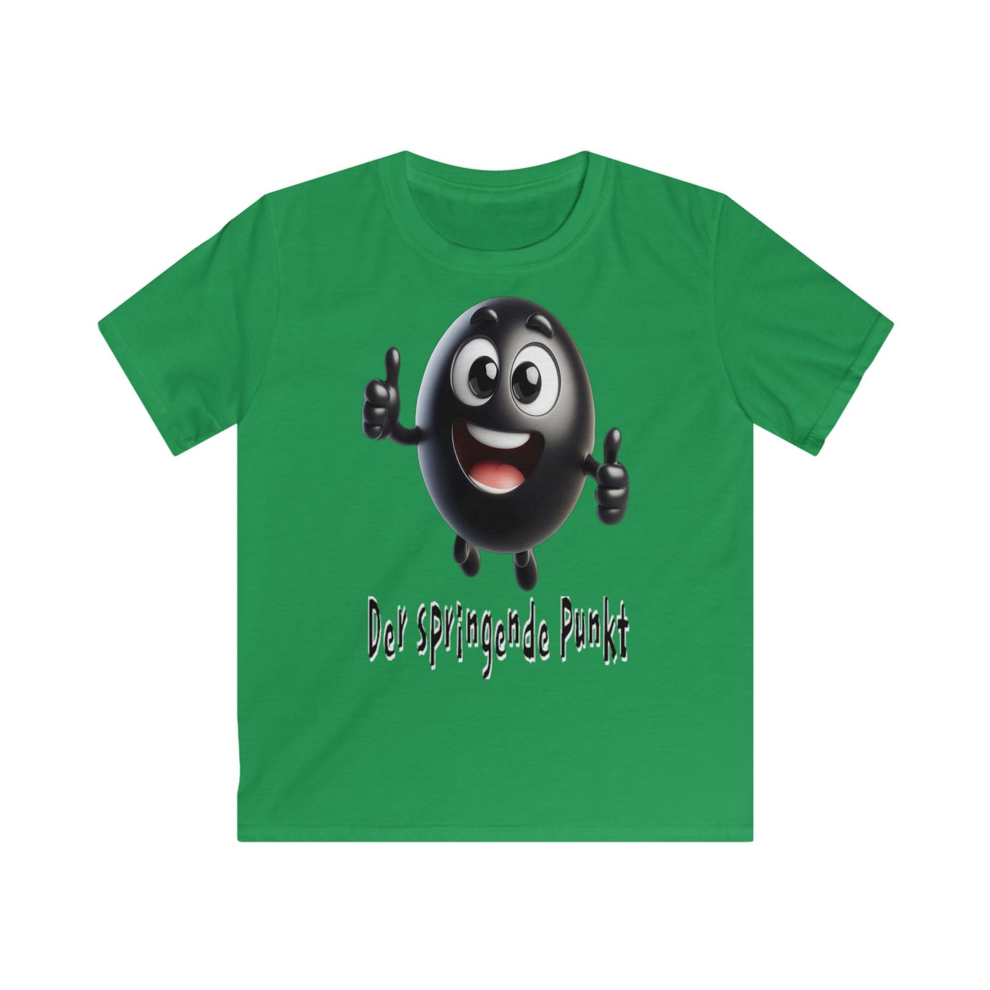 Springende Punkt (schwarz) - Kids T-Shirt