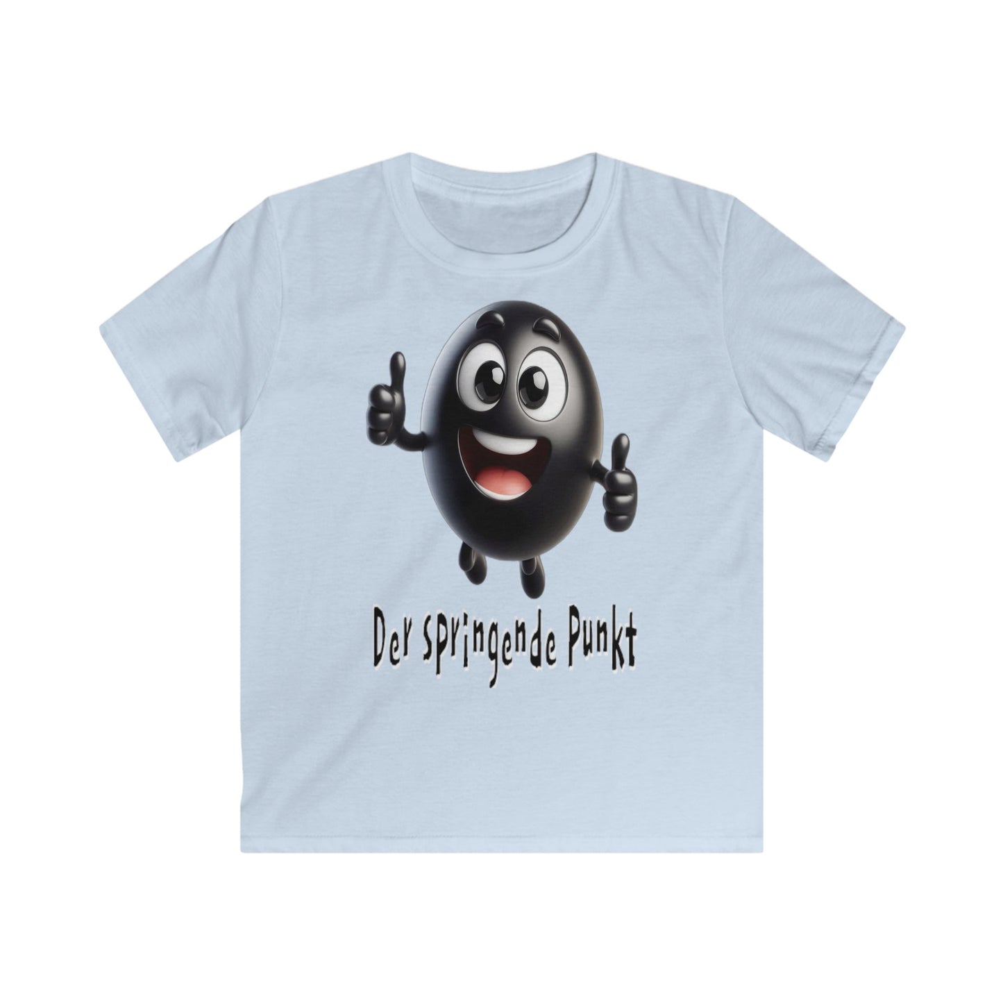 Springende Punkt (schwarz) - Kids T-Shirt