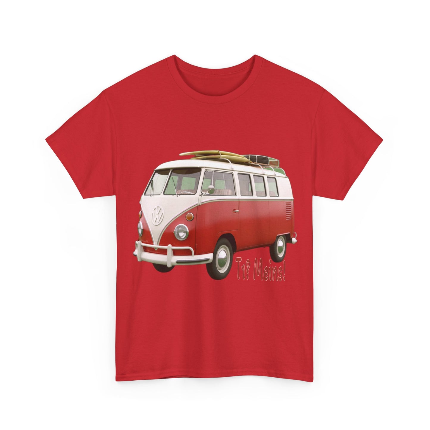 VW Bulli T1 rot - T-Shirt