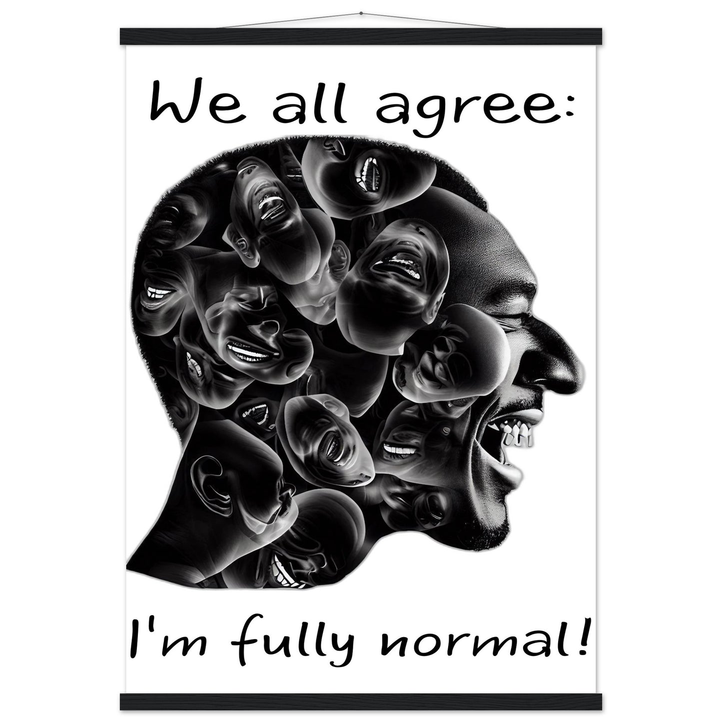 Fully normal (version men) - Poster