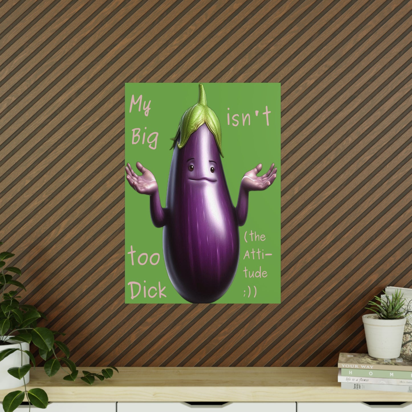 Big Dick without attitude - Portrait Poster