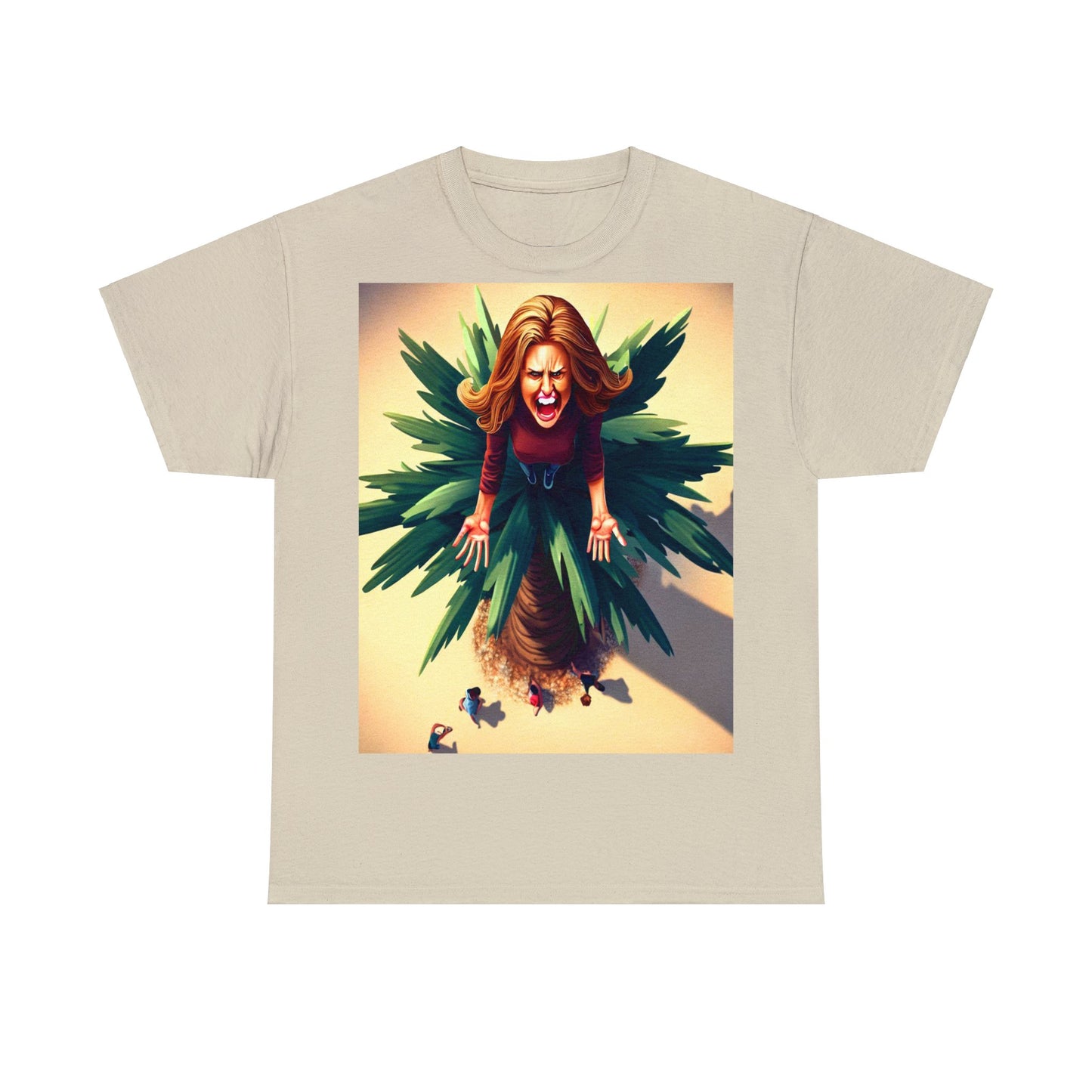 Auf Palme (Frau) - T-Shirt (Unisex)