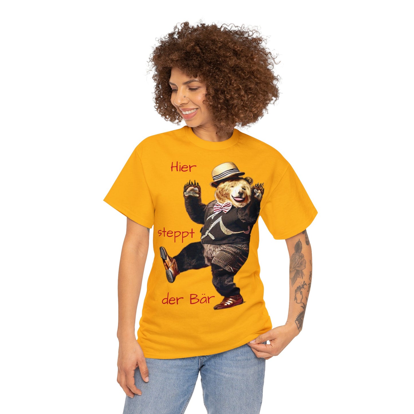 Hier steppt der Bär - T-Shirt